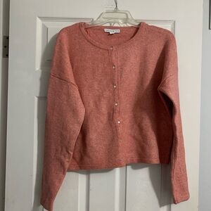 NWT Salmon colored cardigan
